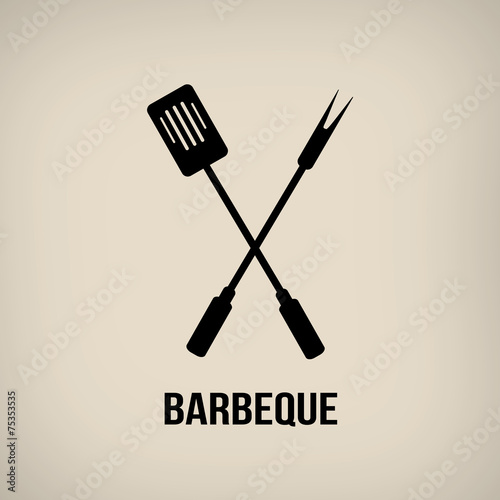 Barbeque tools poster