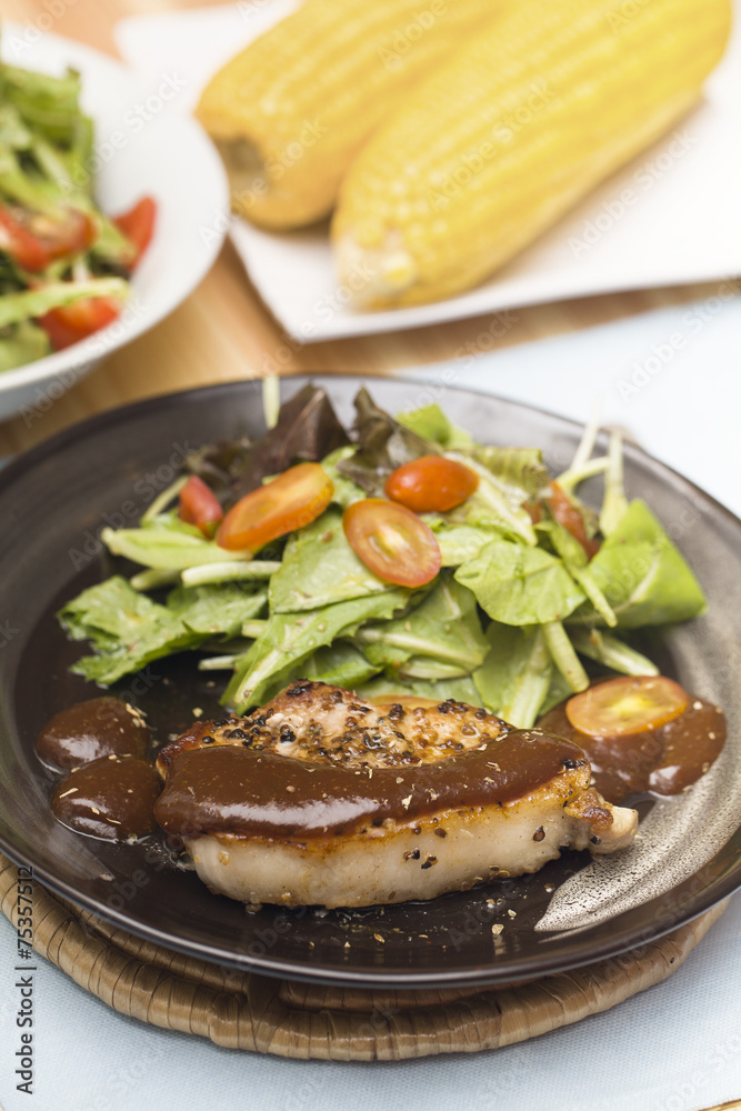 chicken steak chicken steak