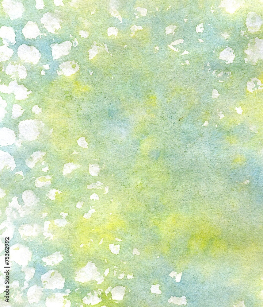 Green and Yellow Painted Texture Green and Yellow Painted Texture