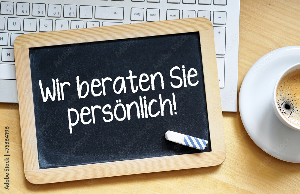 wir beraten Sie persönlich! wir beraten Sie persönlich!