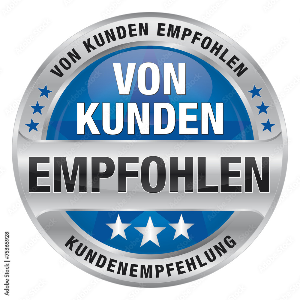 Von Kunden empfohlen - Kundenempfehlung Von Kunden empfohlen - Kundenempfehlung