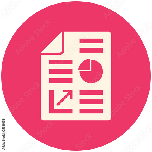 Business report icon