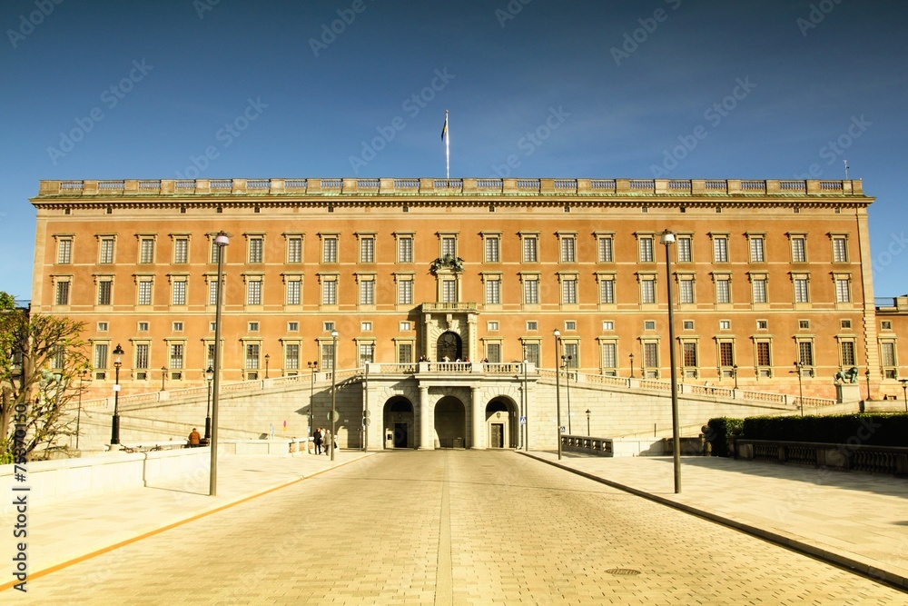 Stockholm Palace - capital city of Sweden