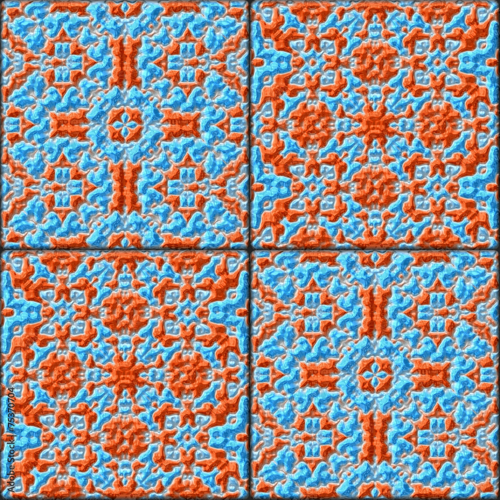 Glazed tiles seamless generated hires texture Glazed tiles seamless generated hires texture