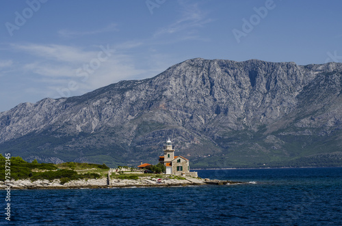 beautiful hvar lighthouse