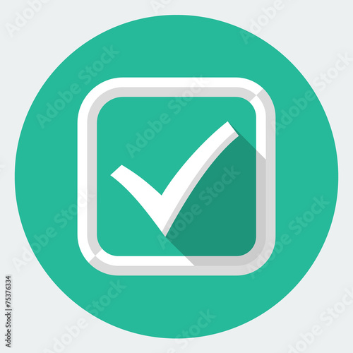 Vector check mark icon