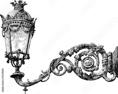 ornate street light