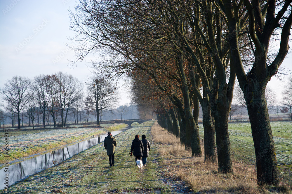 Spaziergang im Wendland, Niedersachsen, Deutschland Spaziergang im Wendland, Niedersachsen, Deutschland