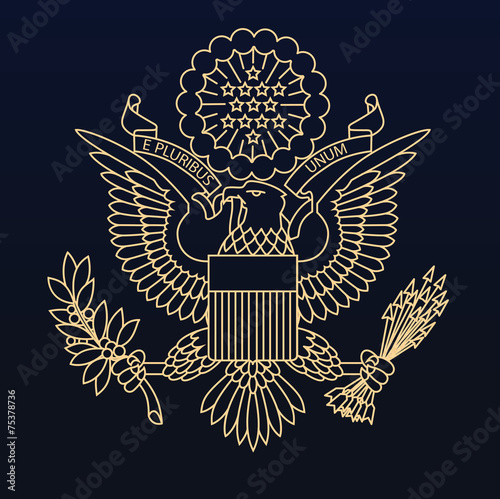 US passport seal