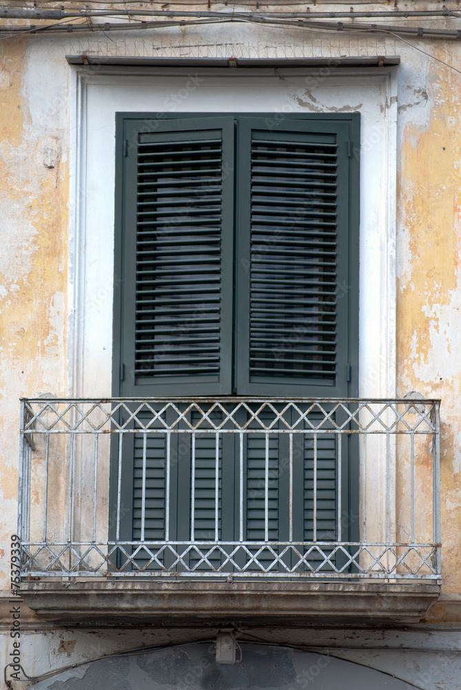 Fototapeta premium Italian window