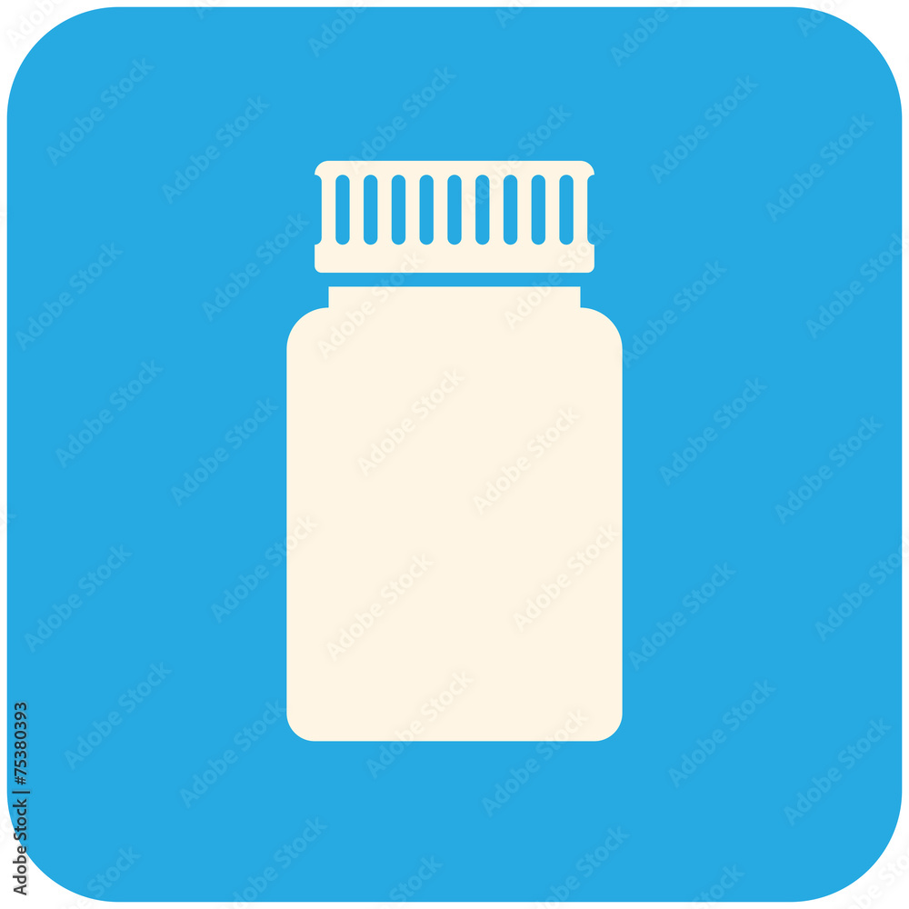 Medical bottle icon Medical bottle icon