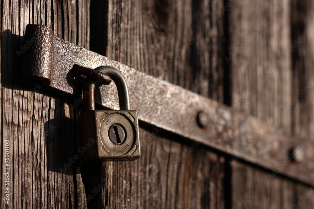 Old padlock Old padlock