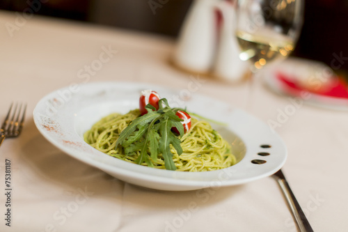 Food on the table