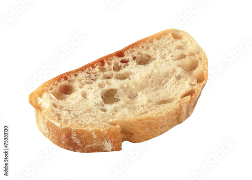 Foto Slice of ciabatta bread