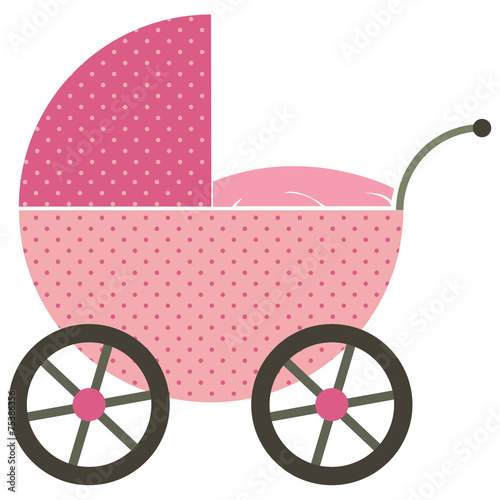 Pink Baby Buggy