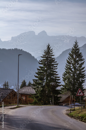 Road in Alps