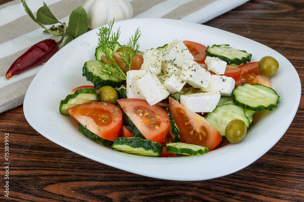 Greek salad Greek salad