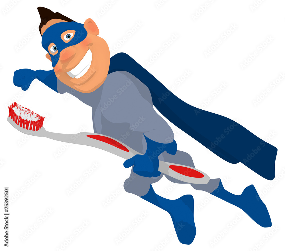 Fototapeta premium Fun superhero