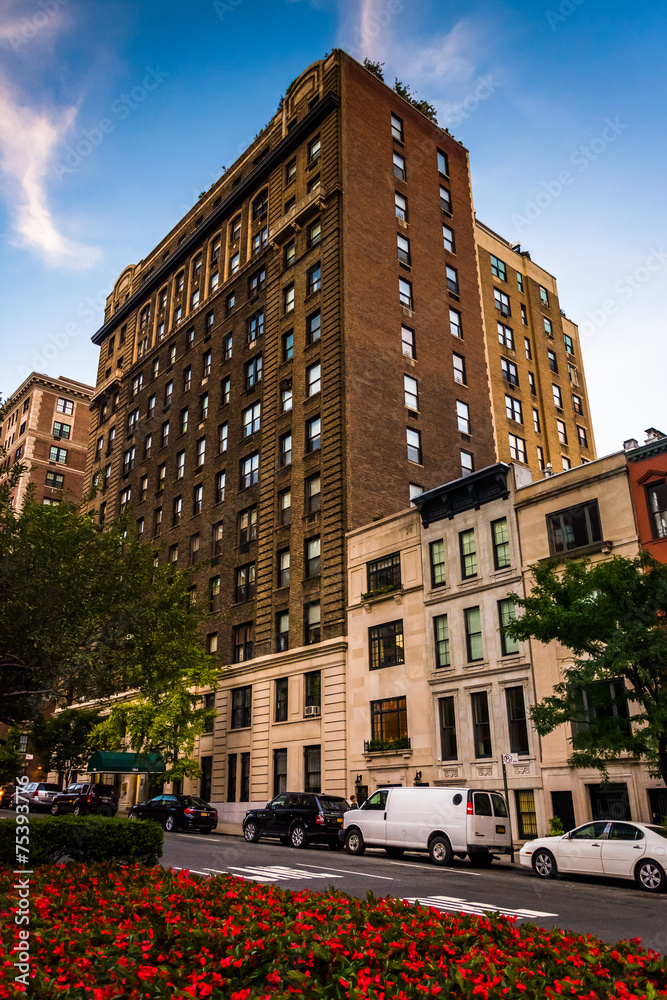 Buildings along Park Avenue in Upper East Side, Manhattan, New Y