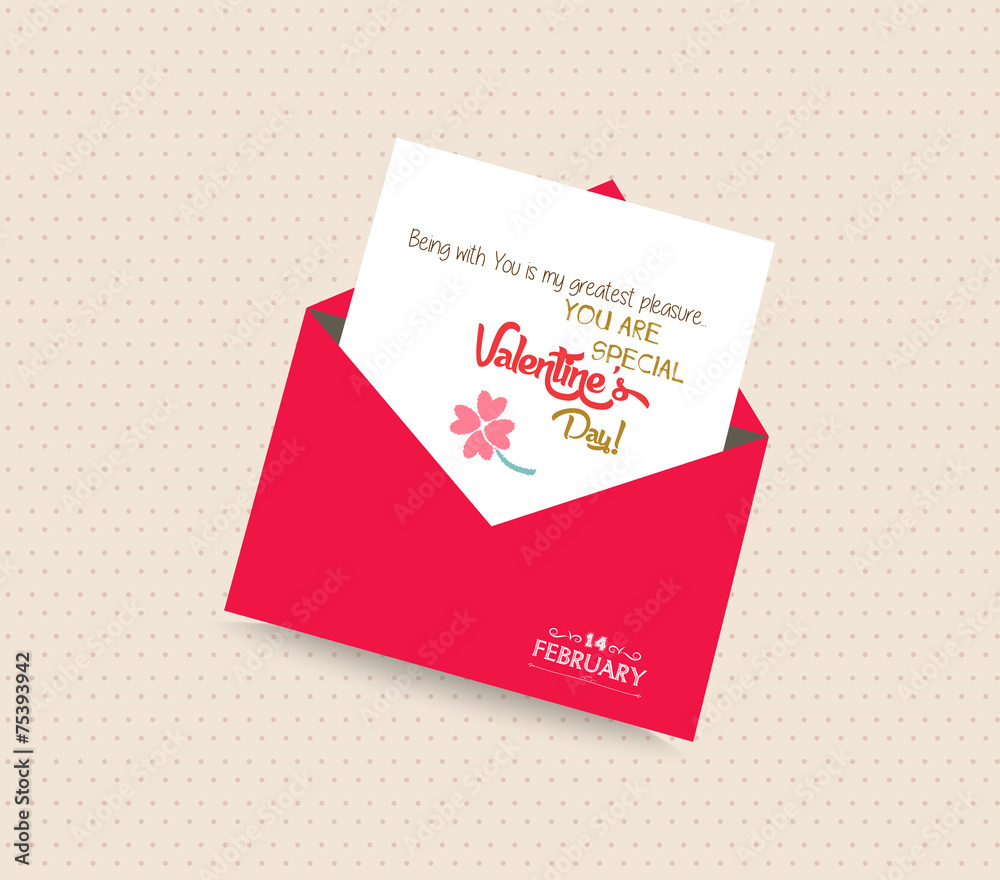 happy valentines day greeting card with envelope happy valentines day greeting card with envelope