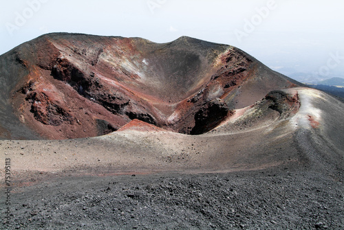 Obraz na płótnie Vulcano of mount Etna on Sicily