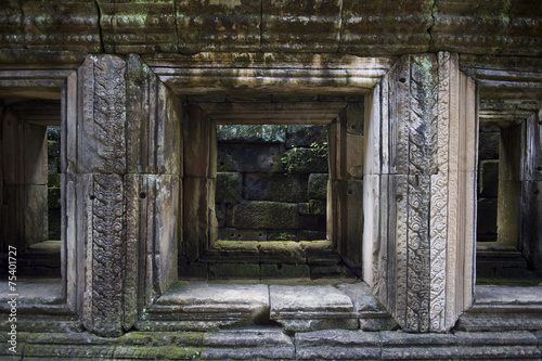 Angkor Jungle Temple Crumbling Architecture © lazyllama