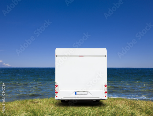 Reisemobil am Strand
