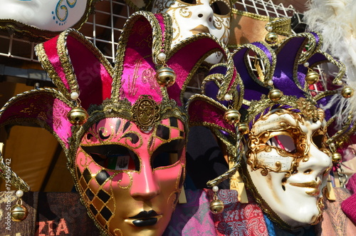 karnevalsmasken in venedig