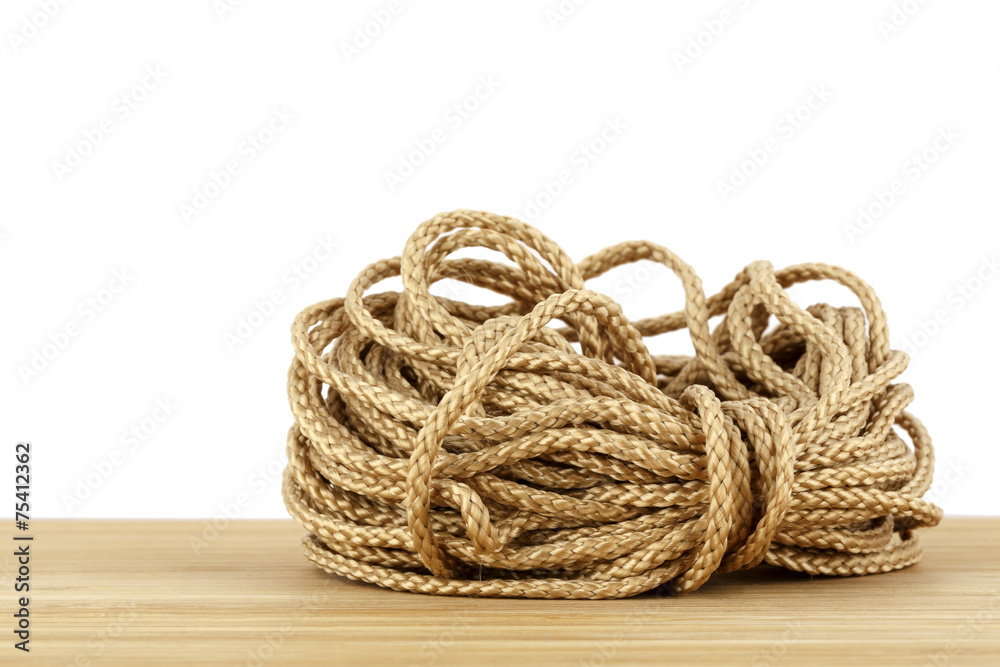 Skein of synthetic rope