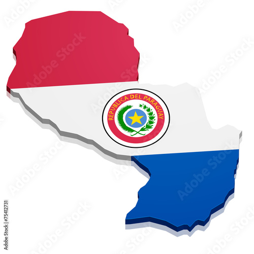 Map Paraguay
