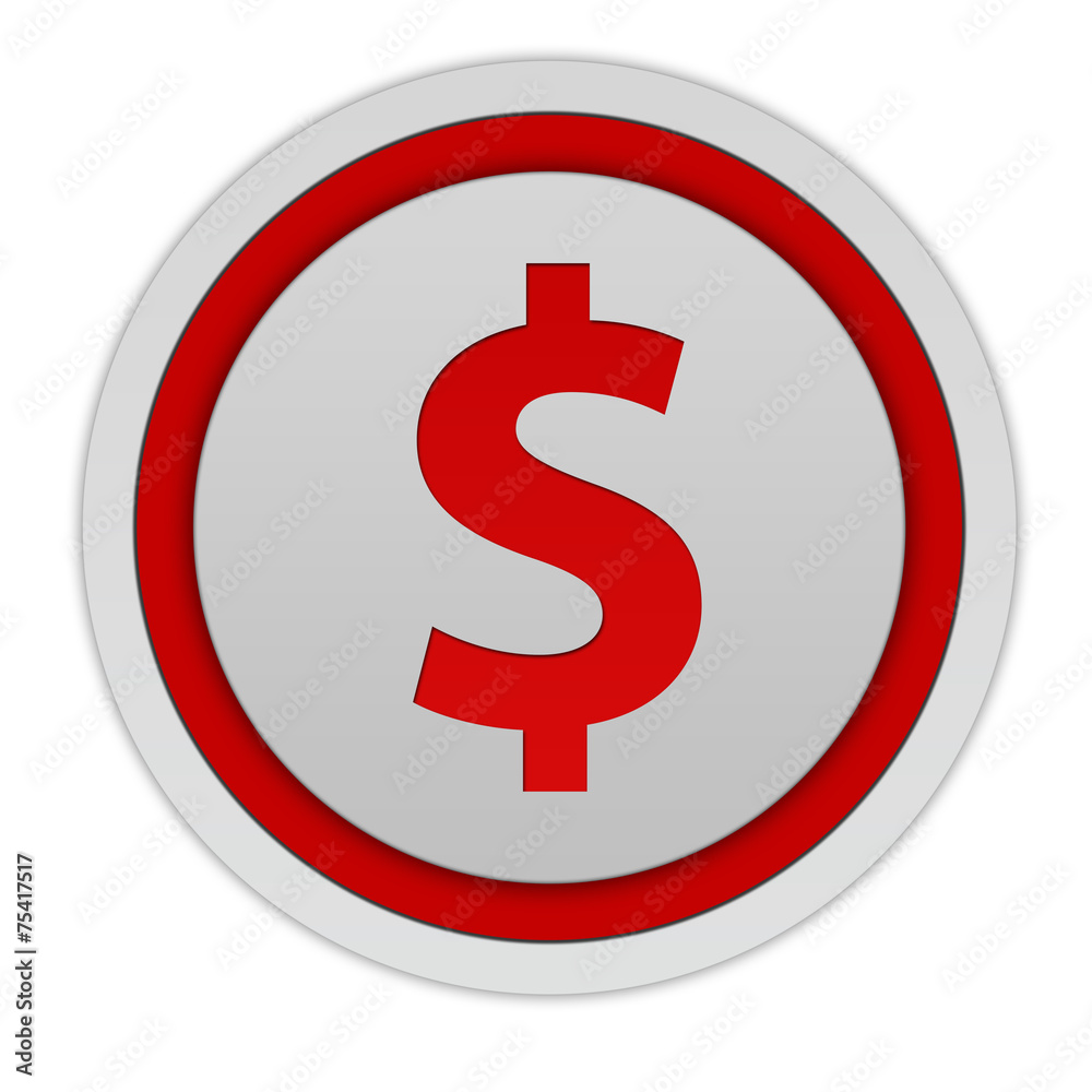 money circular icon on white background money circular icon on white background