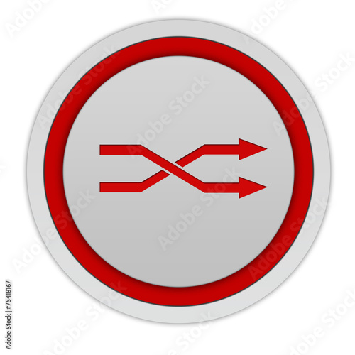 Free Download Music circular icon on white background - GFXLoad