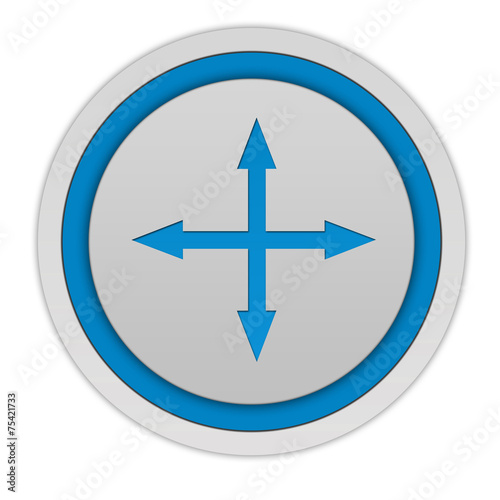 Free Download Arrow  circular icon on white background - GFXLoad