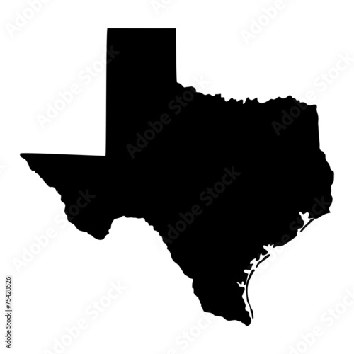 map of the U.S. state of Texas