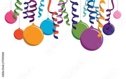 colourful balloon background banner