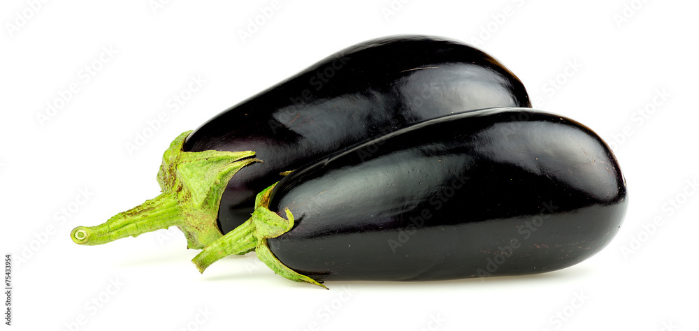 Organic eggplant Organic eggplant