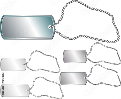 metal identity tag