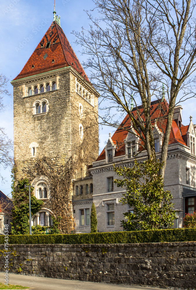 Chateau d'Ouchy , Lausanne, Switzerland