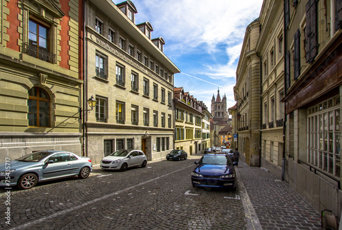 Old city of Lausanne