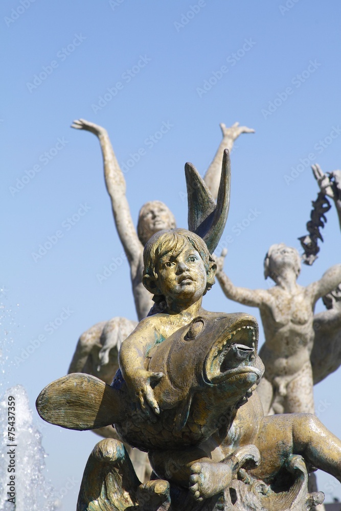 neptune Fountain - Monterrey city center