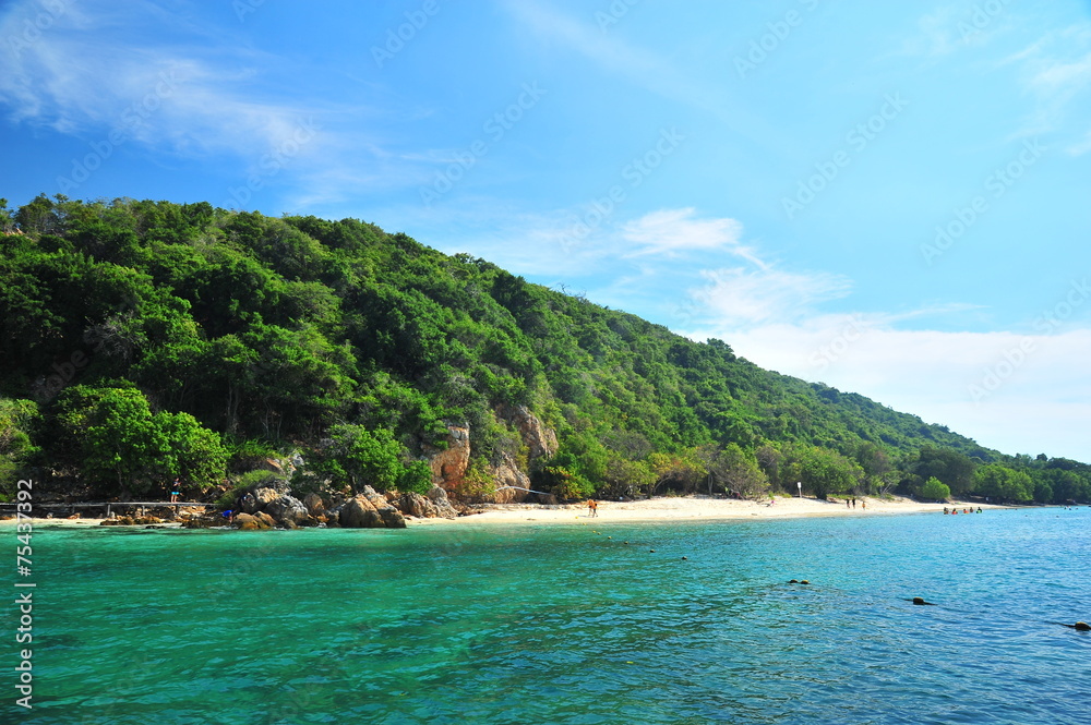 Obraz premium Island at Summer Season