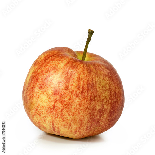 Isolated image of an apple on a white background