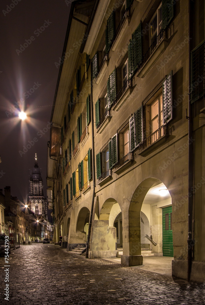 Old streets in Bern  