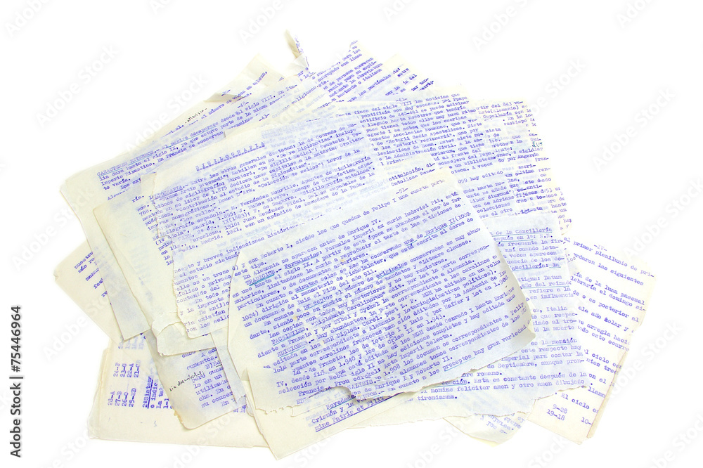 Naklejka premium Old and antique papers