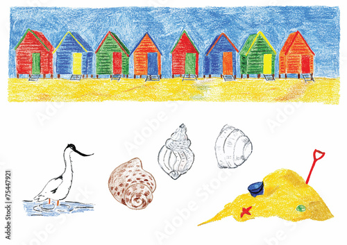Beach-huts