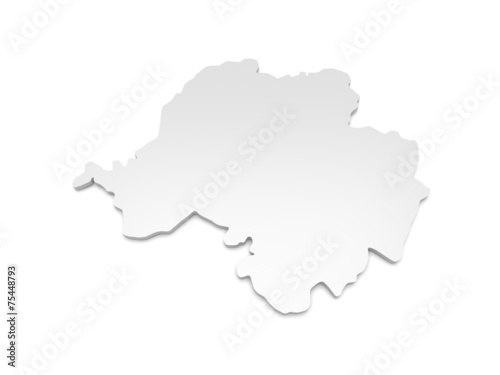 3D Karte Chemnitz
