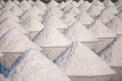 pile of salt farm agriculture