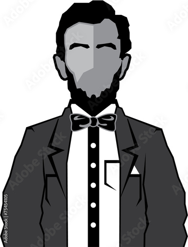 Lincoln cartoon vector