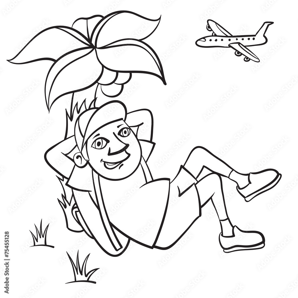 Fototapeta premium Tourist