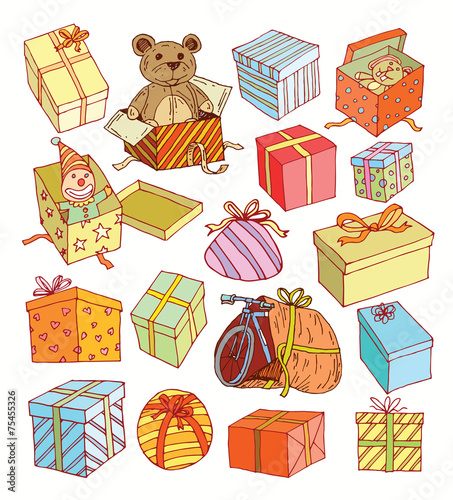 present icons set